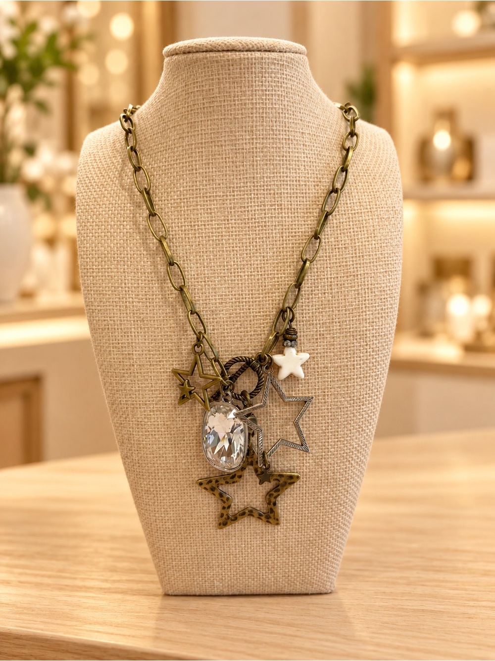 Gypsy star necklace